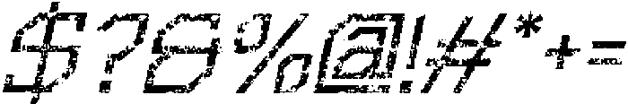 Reifost Stamp Italic otf (400) Font OTHER CHARS