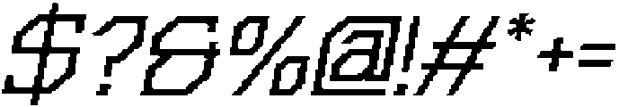 ReifostPixel-Regular otf (400) Font OTHER CHARS