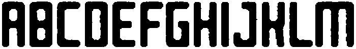 Reigner Circular Angular otf (400) Font UPPERCASE