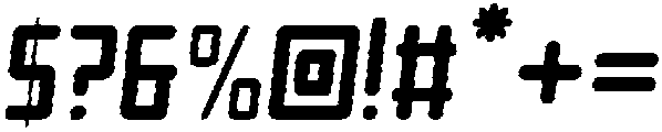 Reigner Circular Inline Italic otf (400) Font OTHER CHARS