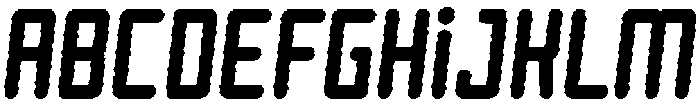 Reigner Circular Inline Italic otf (400) FONT