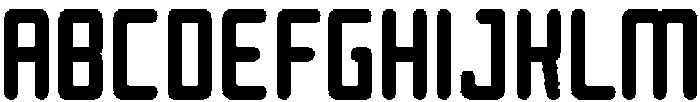 Reigner Circular Inline otf (400) Font UPPERCASE