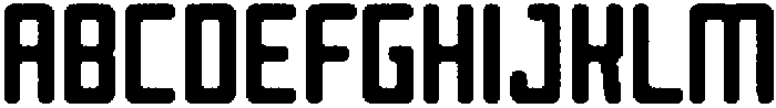 Reigner Circular Noise otf (400) Font UPPERCASE