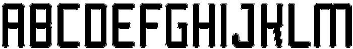Reigner Circular Rimmed otf (400) Font UPPERCASE