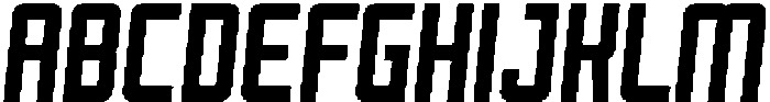 Reigner Italic otf (400) Font UPPERCASE
