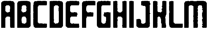 Reigner Rounded Angular otf (400) Font UPPERCASE