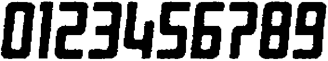 Reigner Rounded Eroded Italic otf (400) Font OTHER CHARS