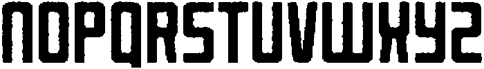 Reigner Rounded Eroded otf (400) Font LOWERCASE