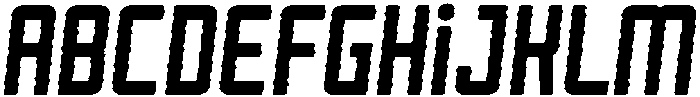 Reigner Rounded Inline Italic otf (400) FONT
