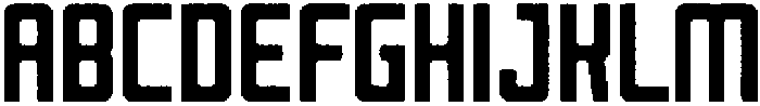Reigner Rounded Noise otf (400) Font UPPERCASE