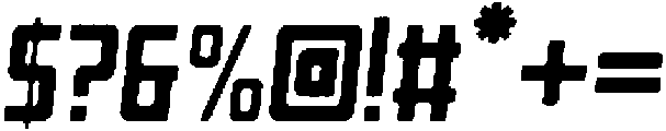 Reigner Rounded Rough Italic otf (400) Font OTHER CHARS