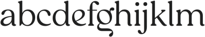 Reigo Light otf (300) Font LOWERCASE