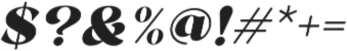 Reikna-Italic otf (400) Font OTHER CHARS