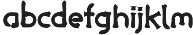 Reilight Regular otf (300) Font LOWERCASE
