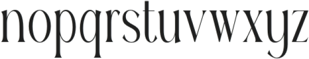Reilodey Regular otf (400) Font LOWERCASE