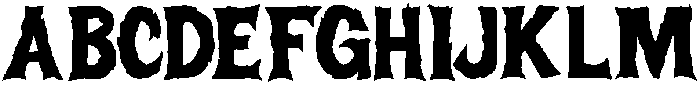 ReilsowMeltica otf (400) Font UPPERCASE
