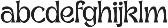 Reimbrandt Regular otf (400) Font LOWERCASE