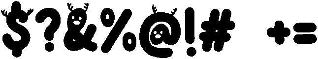 Reindeer Regular otf (400) Font OTHER CHARS