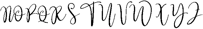 Reindeer Regular otf (400) Font UPPERCASE