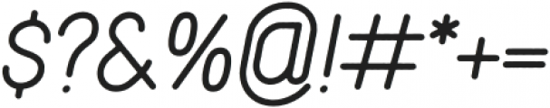 Reiseburo Thin Italic otf (100) Font OTHER CHARS