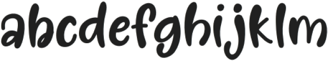 Rejoice Regular otf (400) Font LOWERCASE