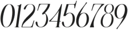 Rekisa Condensed Italic otf (400) Font OTHER CHARS