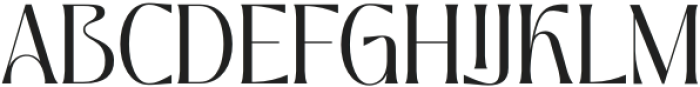 Rekyanda-Regular otf (400) Font UPPERCASE