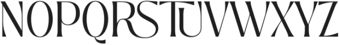 Rekyanda-Regular otf (400) Font UPPERCASE
