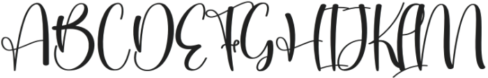Relationship Regular otf (400) Font UPPERCASE