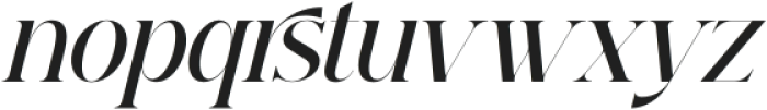 Relatta Saidnolia Serif Italic otf (400) Font LOWERCASE