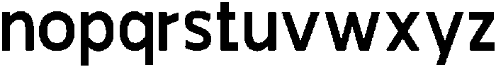 Relay Regular otf (400) Font LOWERCASE