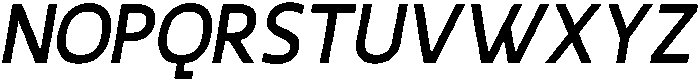 Relay Regular_Italic otf (400) Font UPPERCASE