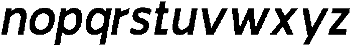 Relay Regular_Italic otf (400) Font LOWERCASE