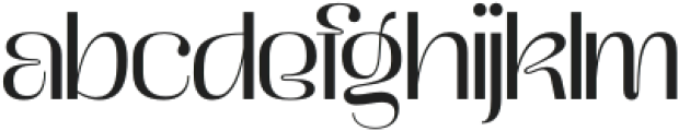 Relgand Light otf (300) Font LOWERCASE