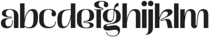 Relgand SemiBold otf (600) Font LOWERCASE