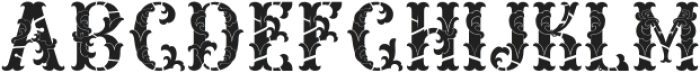 Relic Forest Island 3 carving Regular otf (400) Font LOWERCASE