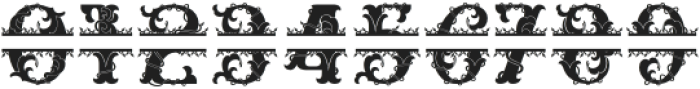 Relic Forest Island 3 monogram-11 Regular otf (400) Font OTHER CHARS