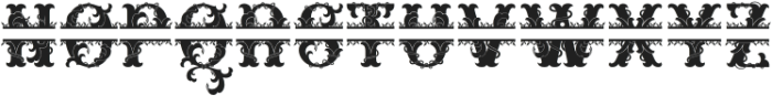 Relic Forest Island 3 monogram-11 Regular otf (400) Font UPPERCASE