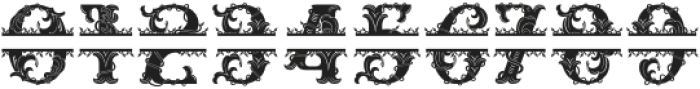 Relic Forest Island 3 monogram-12 Regular otf (400) Font OTHER CHARS