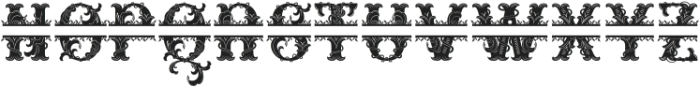 Relic Forest Island 3 monogram-12 Regular otf (400) Font UPPERCASE