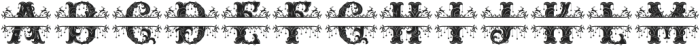 Relic Forest Island 3 monogram-7 Regular otf (400) Font UPPERCASE