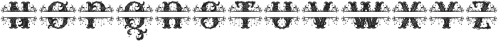 Relic Forest Island 3 monogram-7 Regular otf (400) Font UPPERCASE