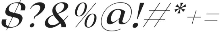 Relicta Medium Italic otf (500) Font OTHER CHARS