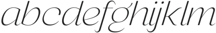 Relicta Ultralight Italic otf (300) FONT