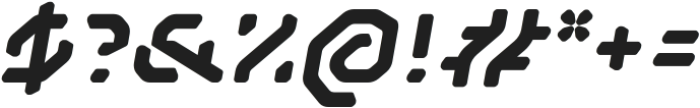 Relif Medium Oblique otf (500) Font OTHER CHARS