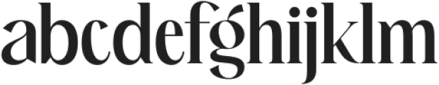 Relington Regular otf (400) Font LOWERCASE