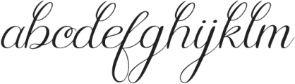 Rellydon otf (400) Font LOWERCASE