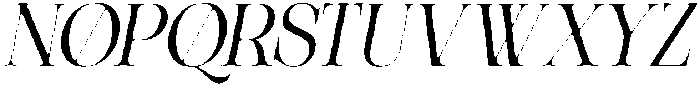 Relooyd Italic otf (400) Font UPPERCASE