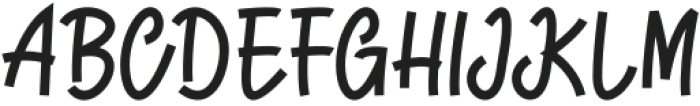 Reltianer Regular otf (400) Font UPPERCASE