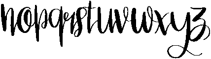 Reluvia otf (400) Font LOWERCASE